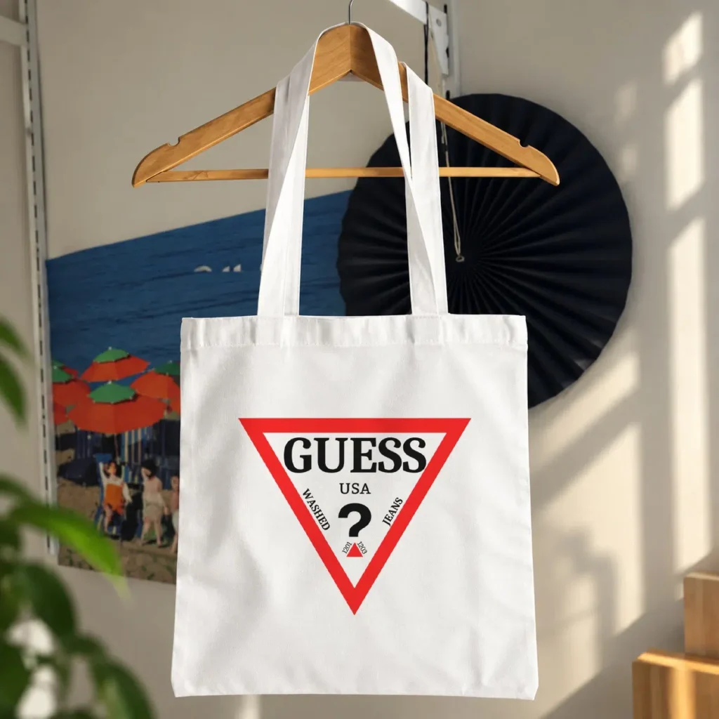 توت بگ نوشته Guess