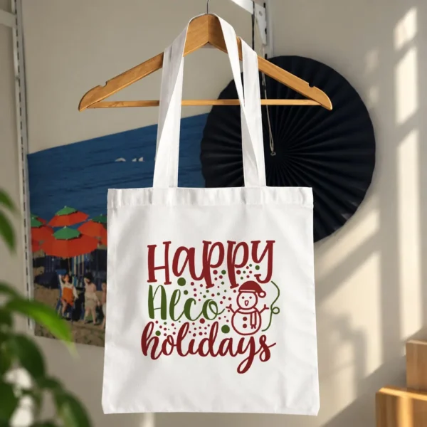 توت بگ کریسمس طرح تایپوگرافی Happy Holidays کد 21153