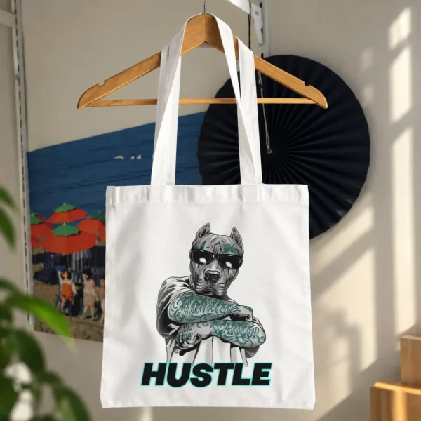 توت بگ سگ پیت‌بول طرح Hustle استریت‌ویر کد 21540