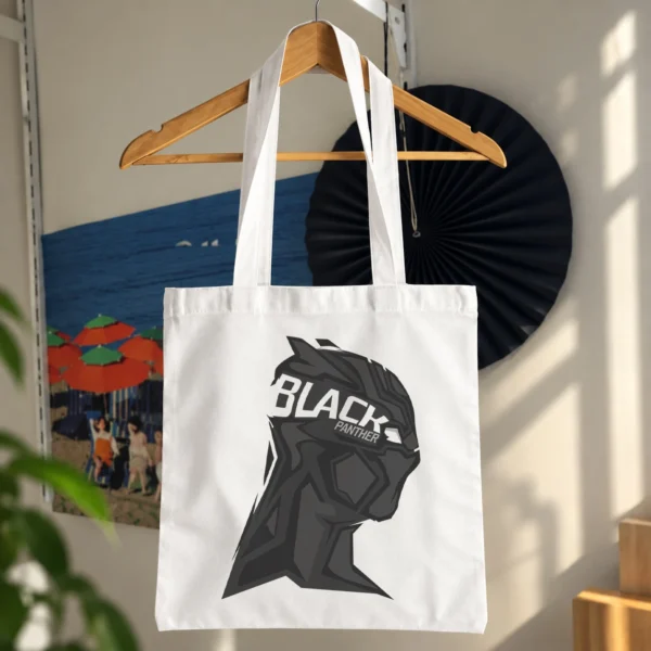 توت بگ مارول طرح بلک پنتر مینیمال (Black Panther)
