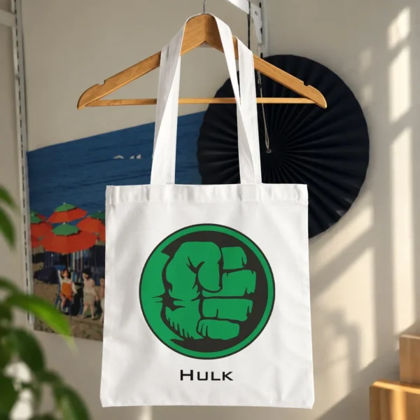 توت بگ مارول طرح لوگوی مشت هالک (Hulk) کد 2459