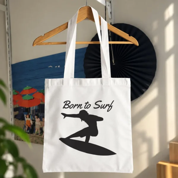 توت بگ موج‌سواری طرح Born to Surf