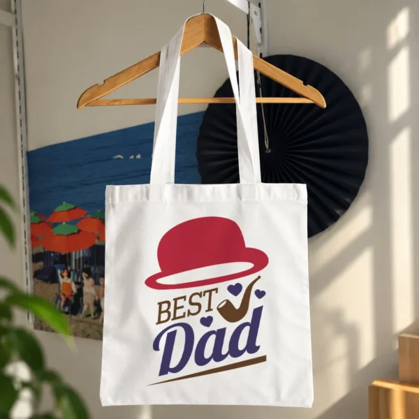 توت بگ روز پدر طرح تایپوگرافی Best Dad کد 2547