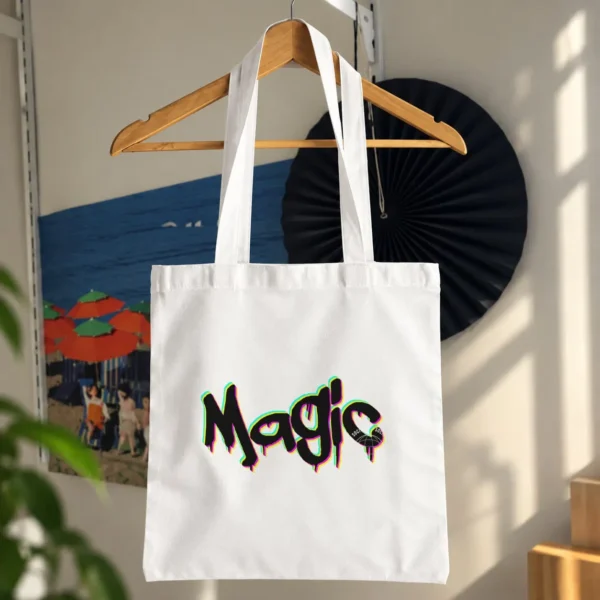 توت بگ تایپوگرافی Magic طرح رنگی