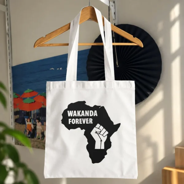 توت بگ مارول طرح Wakanda Forever نقشه آفریقا کد 2795