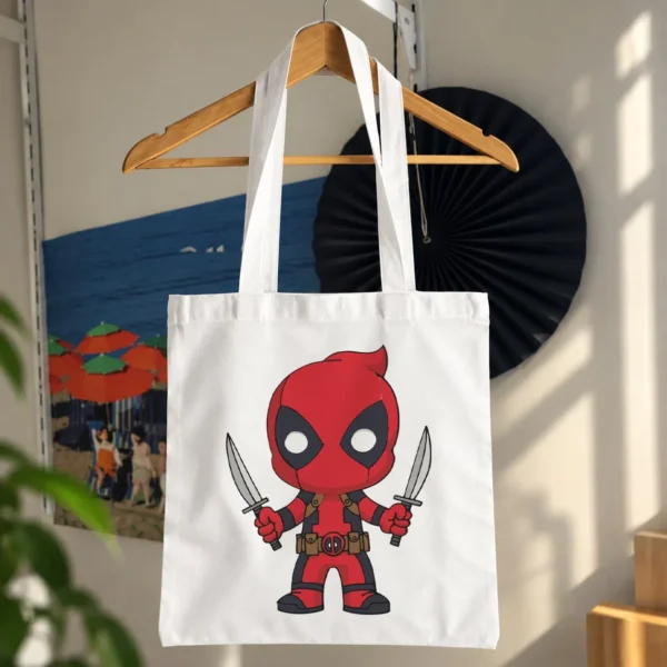 توت بگ ددپول طرح چیبی با شمشیرها (Deadpool)