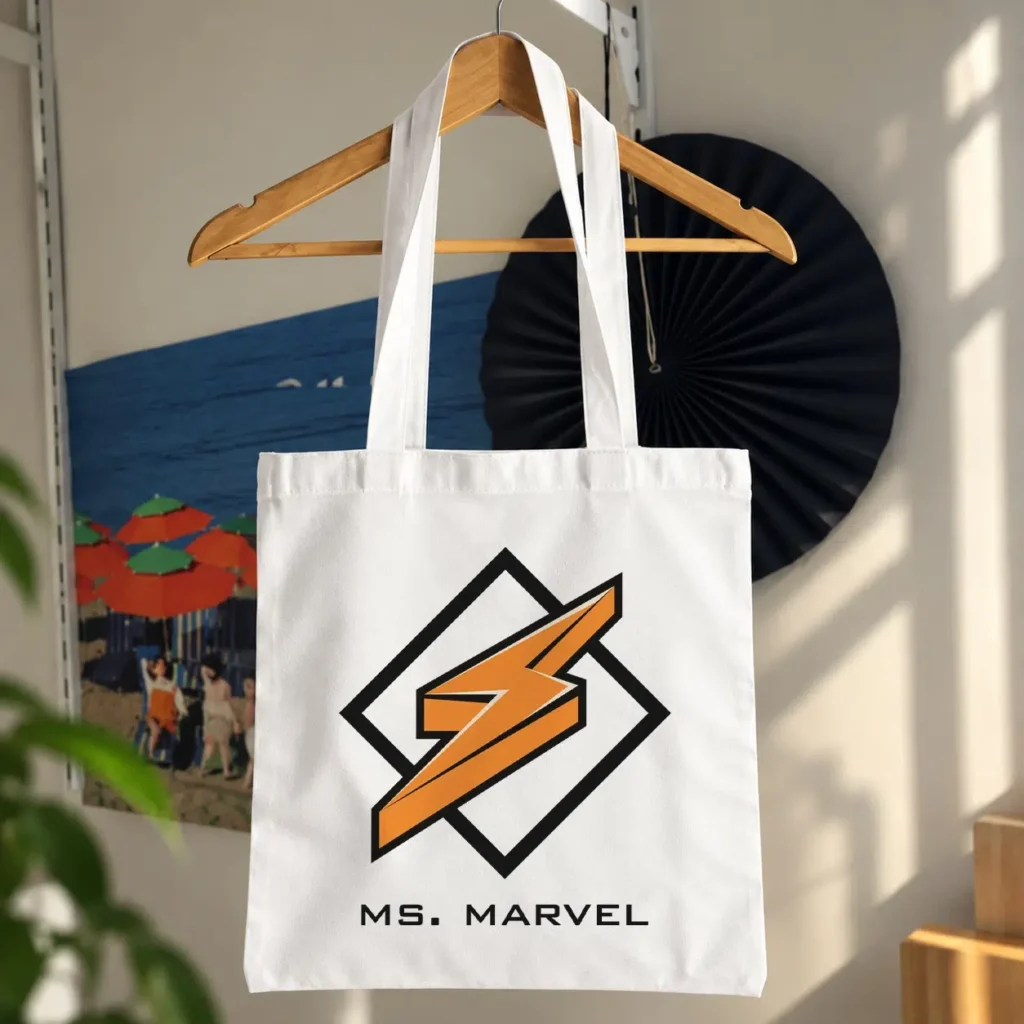 توت بگ مارول طرح لوگوی میس مارول (Ms. Marvel)