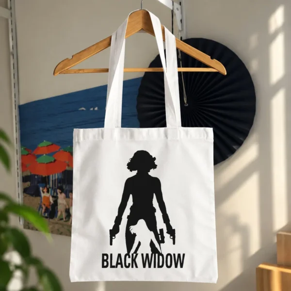 توت بگ مارول طرح بلک ویدو سیلوئت (Black Widow)