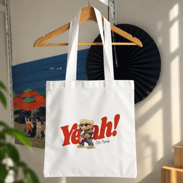 توت بگ خرس عروسکی طرح Yeah Oh Yeah