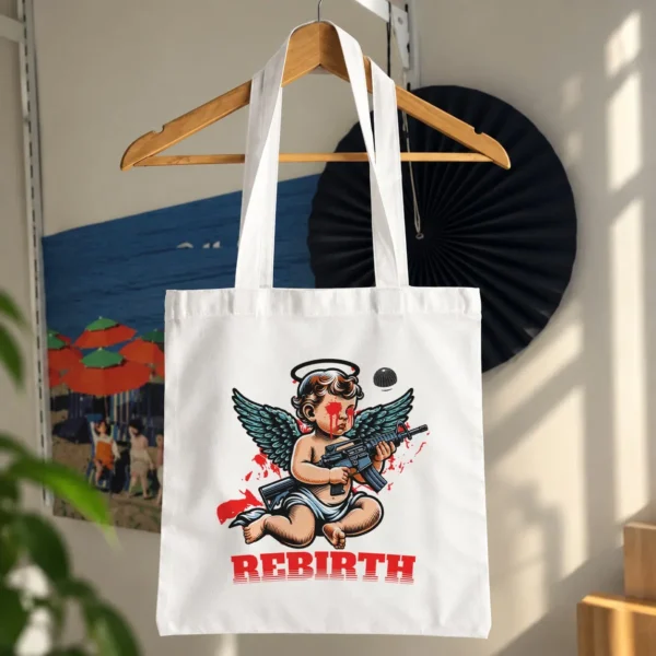 توت بگ فرشته مسلح طرح Rebirth با سبک تاتویی