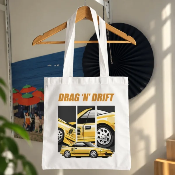 توت بگ ماشین زرد طرح Drag ’N Drift