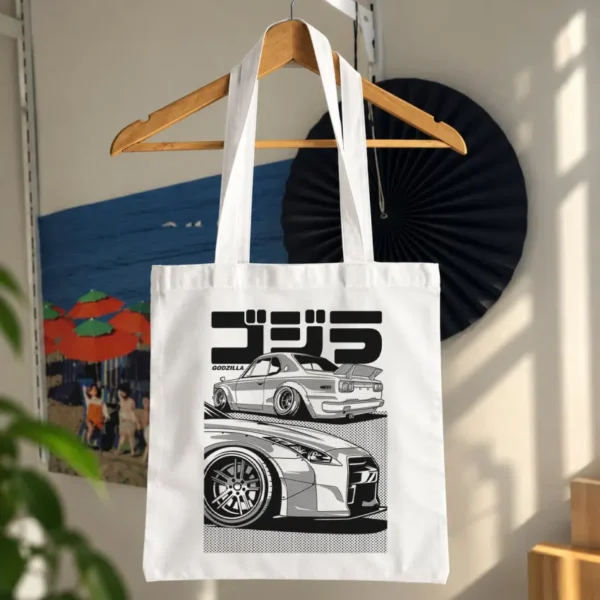 توت بگ نیسان GT-R R35 طرح پوستر ژاپنی