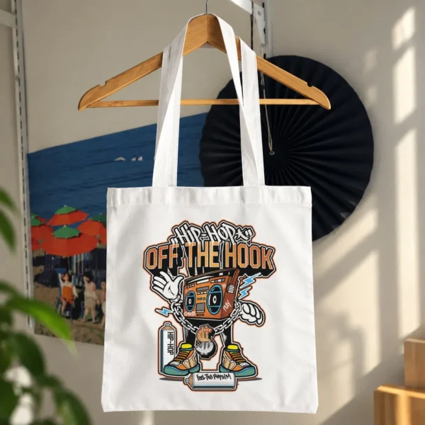 توت بگ هیپ‌هاپ طرح رادیو کاست کارتونی (Off the Hook)