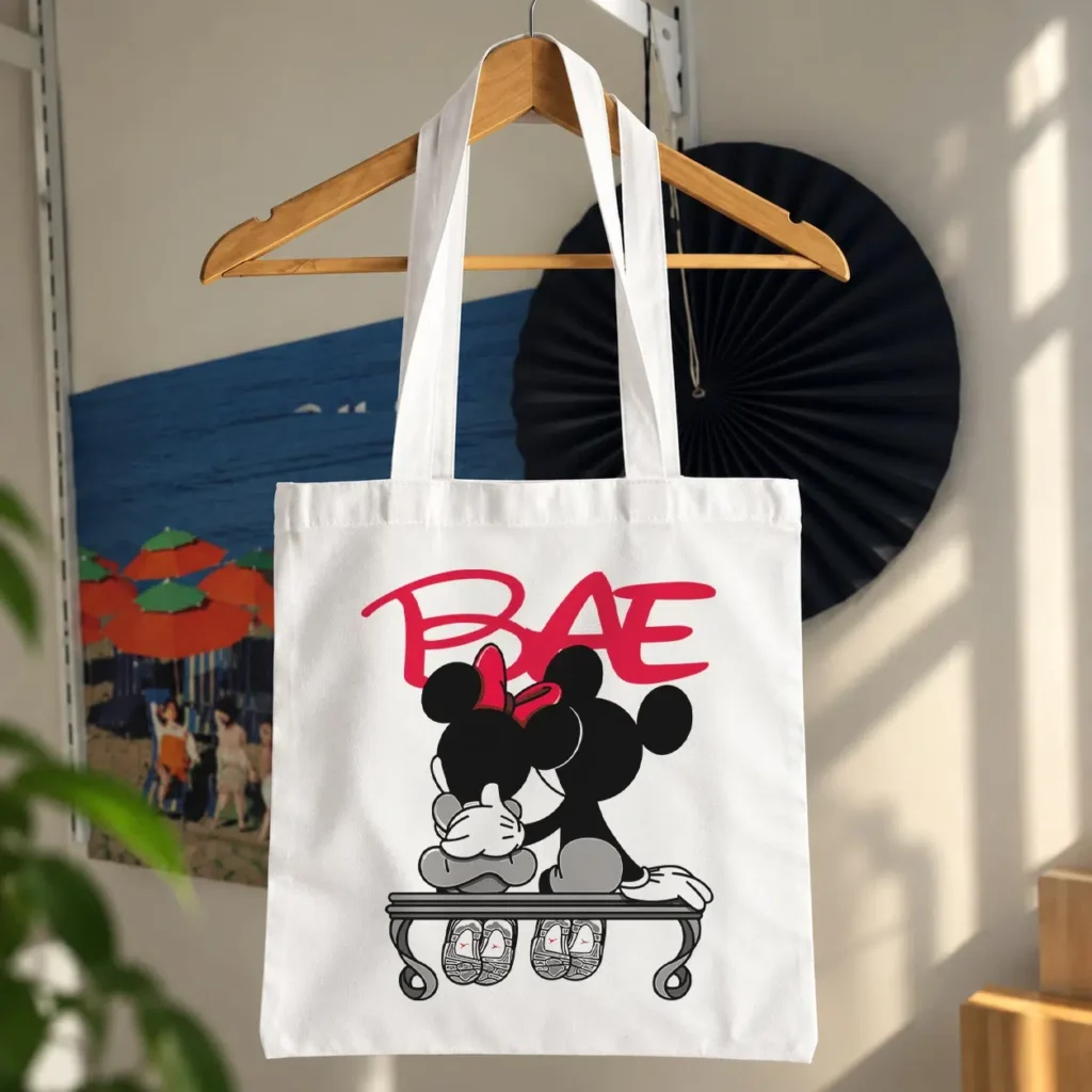 توت بگ میکی و مینی موس عاشقانه طرح Bae کد 5603