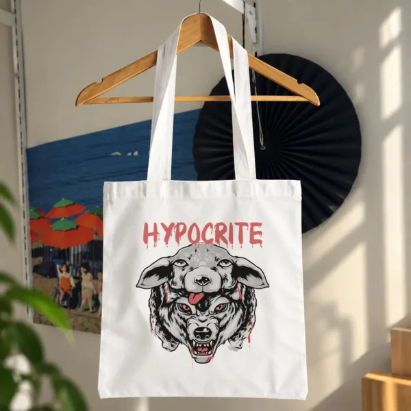 توت بگ سگ دوچهره طرح Hypocrite کد 6944