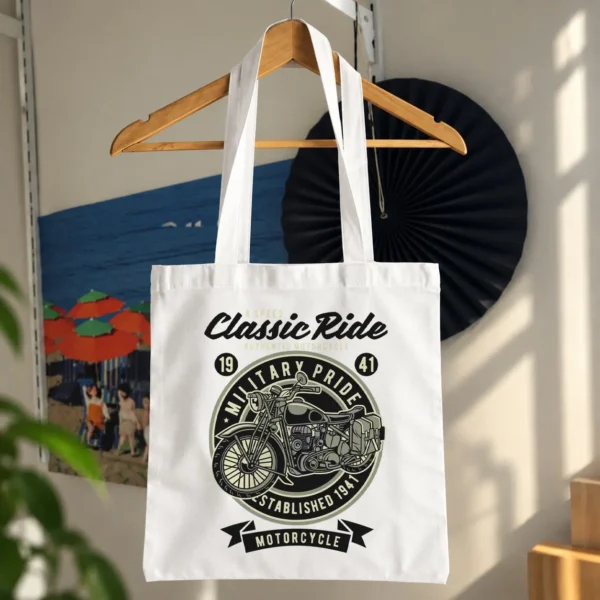 توت بگ موتورسیکلت کلاسیک طرح Classic Ride کد 7222