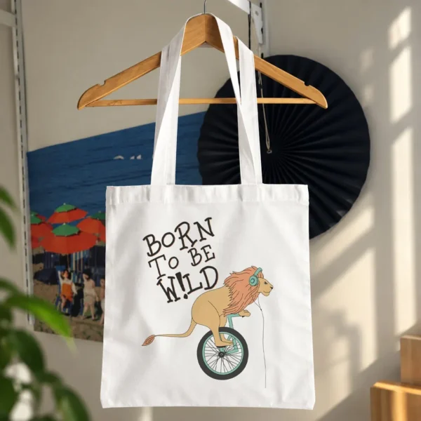توت بگ شیر تک‌چرخ‌سوار طرح Born to Be Wild