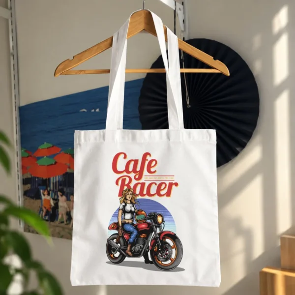 توت بگ موتور کافه ریسر طرح رترو (Cafe Racer) کد 7444
