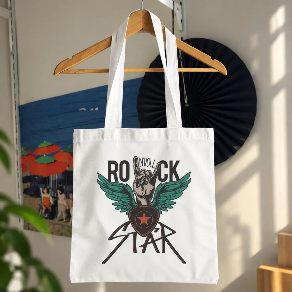 توت بگ موسیقی راک طرح Rock Star کد 7955