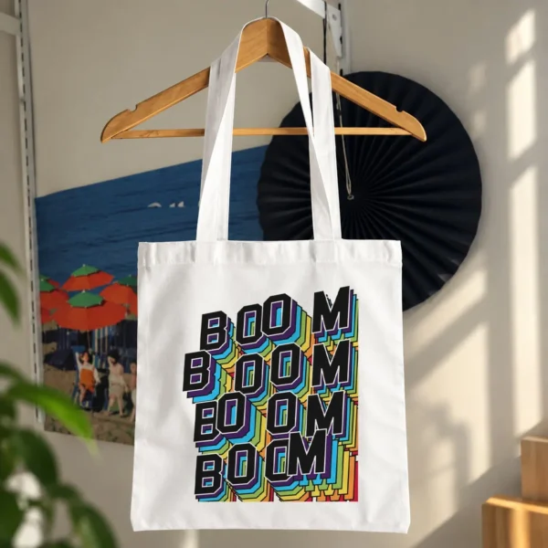 توت بگ تایپوگرافی رنگی Boom Boom Boom کد 8011