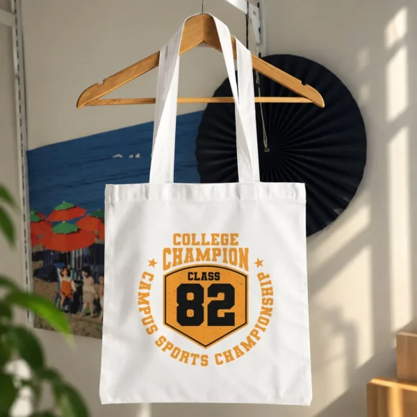 توت بگ تایپوگرافی کالج طرح College Champion 82 کد 8051