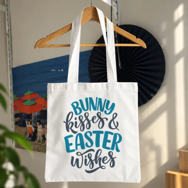 توت بگ عید پاک طرح Bunny Kisses & Easter Wishes کد 8133