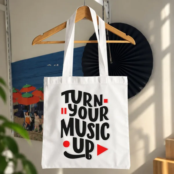توت بگ موسیقی طرح Turn Your Music Up کد 8159