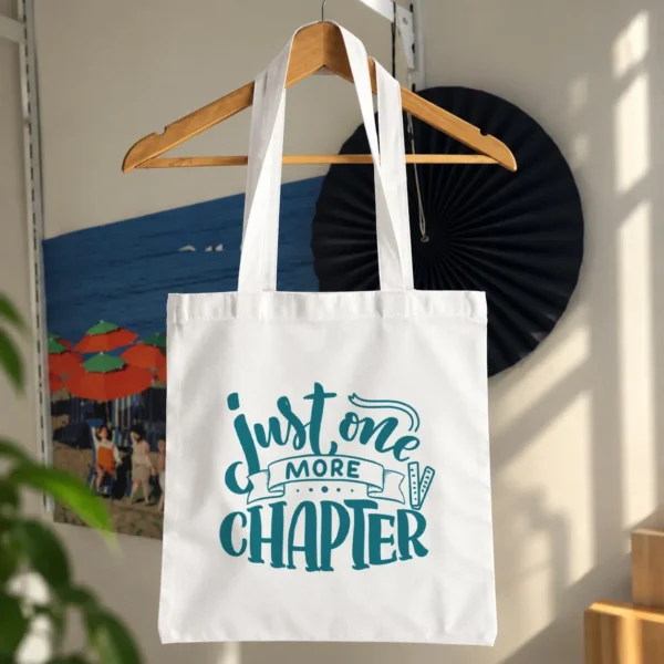 توت بگ کتاب‌دوستی طرح Just One More Chapter کد 8167