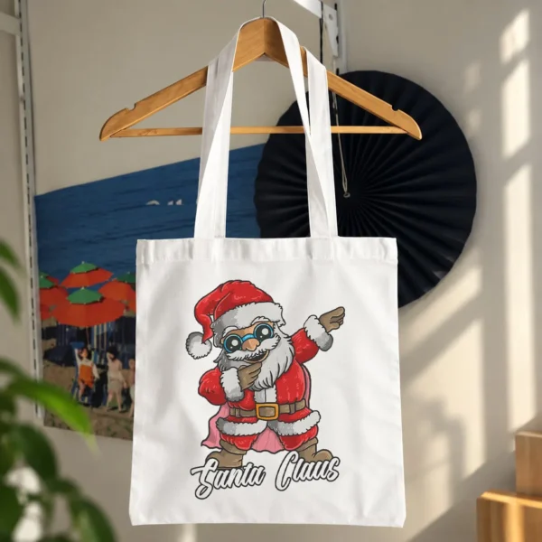 توت بگ بابانوئل کارتونی طرح Santa Claus کد 8276