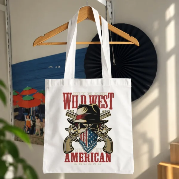 توت بگ جمجمه کابوی طرح وحشی غرب (Wild West) کد 9197
