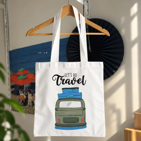توت بگ سفر طرح ون و چمدان Let’s Go Travel کد 9352