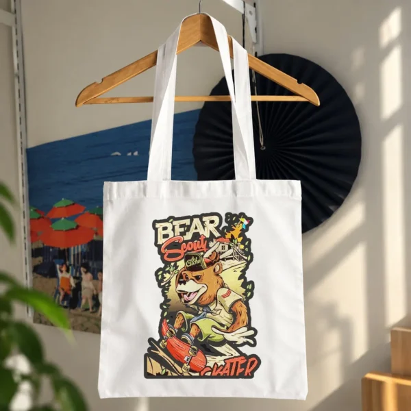 توت بگ خرس اسکیت‌سوار طرح استریت‌ویر (Bear Skater)