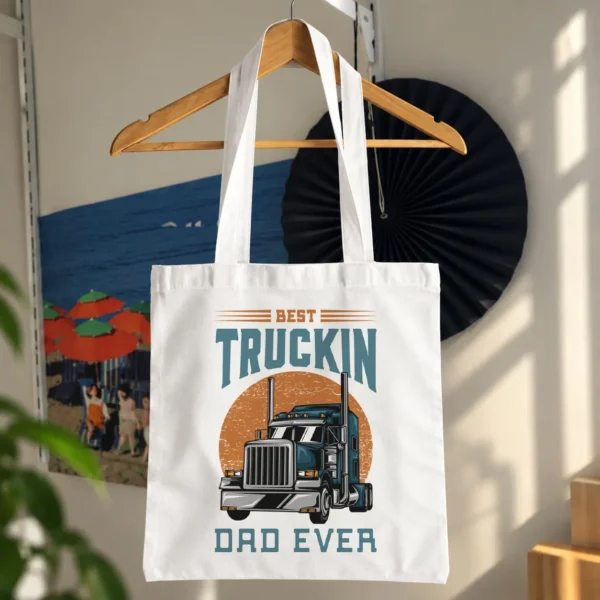 توت بگ کامیون طرح Best Truckin Dad Ever کد 9673