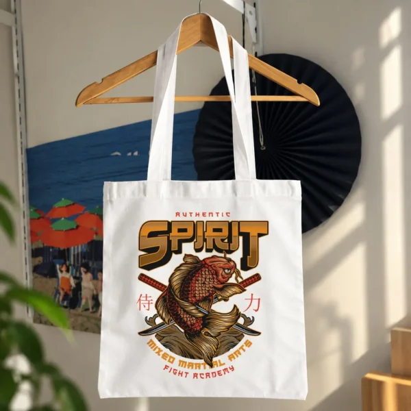 توت بگ هنرهای رزمی طرح Spirit ماهی کد 9692