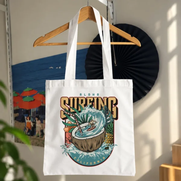 توت بگ موج‌سواری طرح Aloha Surfing کد 9714