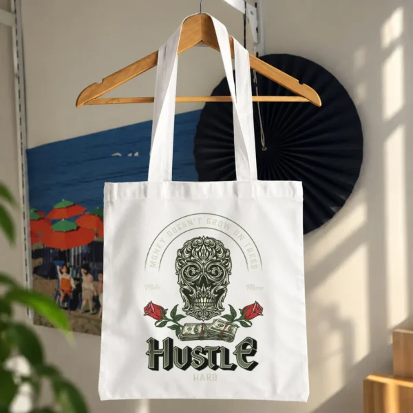 توت بگ جمجمه طرح Hustle Hard کد 9755