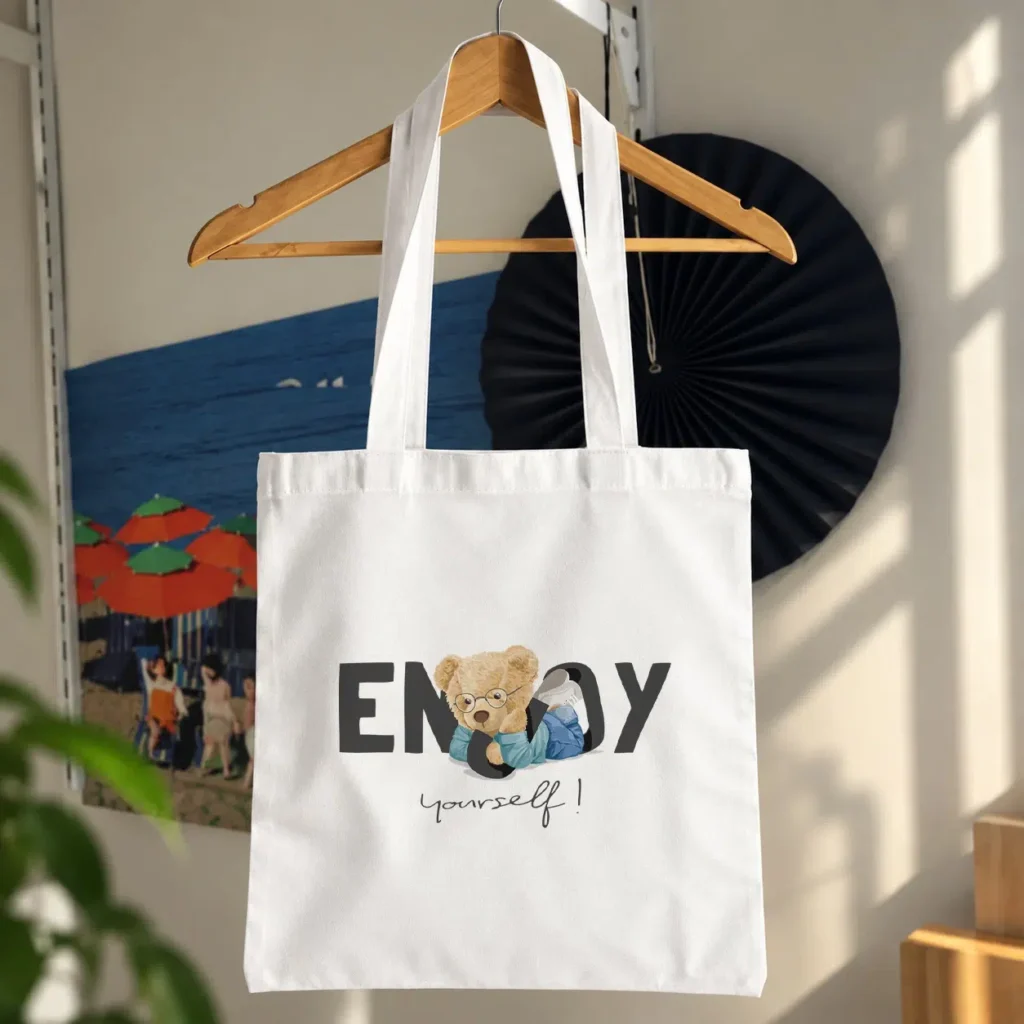 توت بگ خرس تدی طرح Enjoy Yourself کد 9918