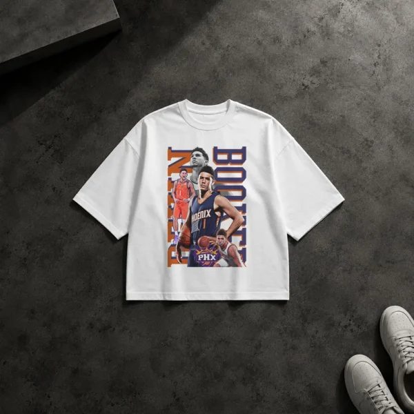 تیشرت باکسی بسکتبال طرح دیوین بوکر (Devin Booker) کد 13637