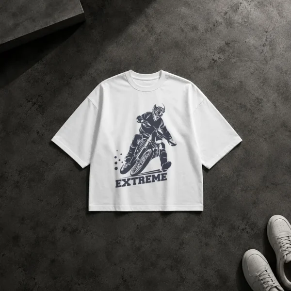 تیشرت باکسی موتور کراس طرح Extreme کد 5990