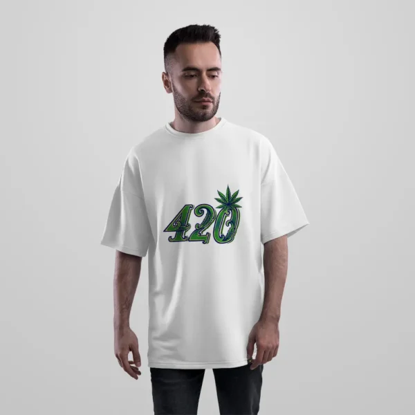 تیشرت اورسایز طرح شاهدانه 420 کد 14065