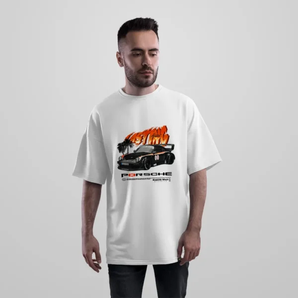 تیشرت اورسایز پورشه طرح Rauh-Welt کد 26106