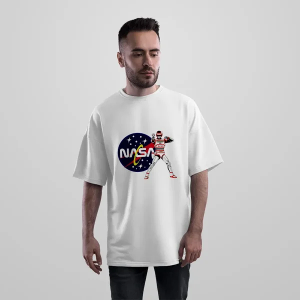تیشرت اورسایز ناسا طرح فضانورد با لوگوی NASA