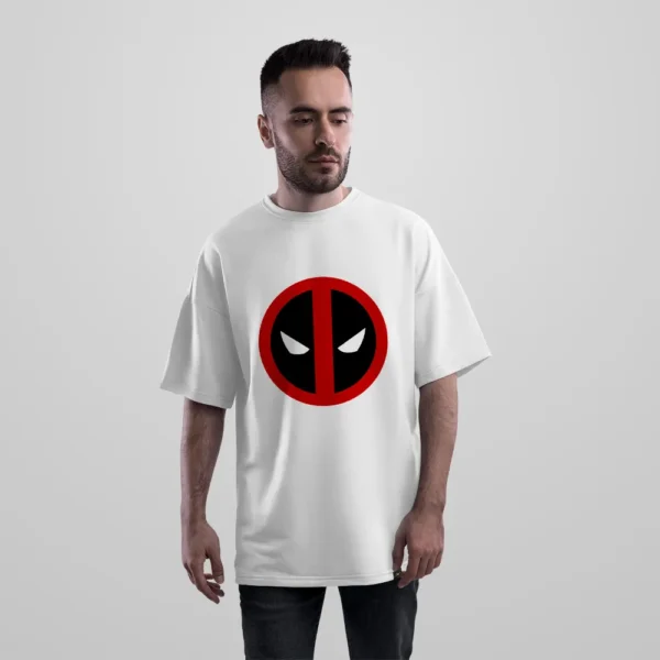 تیشرت اورسایز ددپول طرح لوگو (Deadpool)