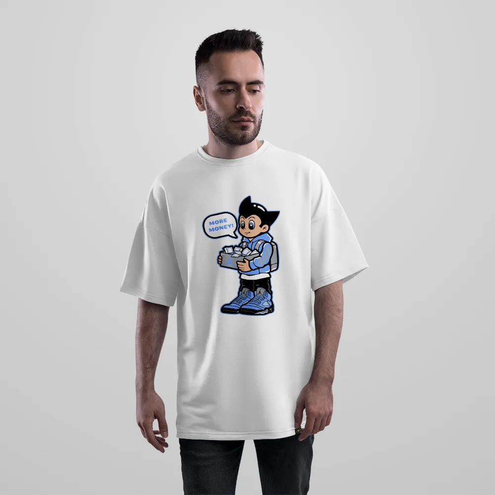 تیشرت اورسایز آسترو بوی طرح پول و استایل خیابانی (Astro Boy) کد 5425