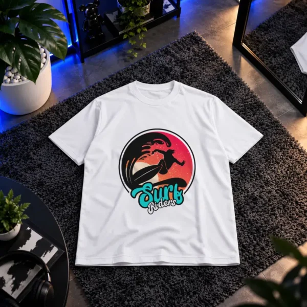 تیشرت موج‌سواری طرح Surf Riders کد 11044