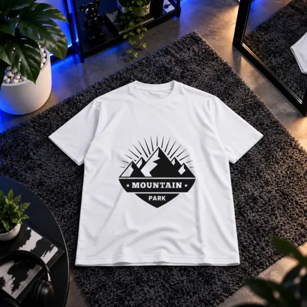 تیشرت کوهنوردی طرح Mountain Park کد 11093