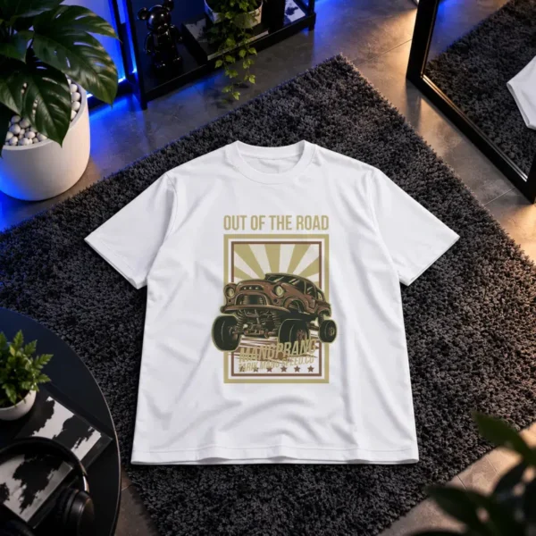 تیشرت ماشین آفرود طرح Out of the Road کد 11758