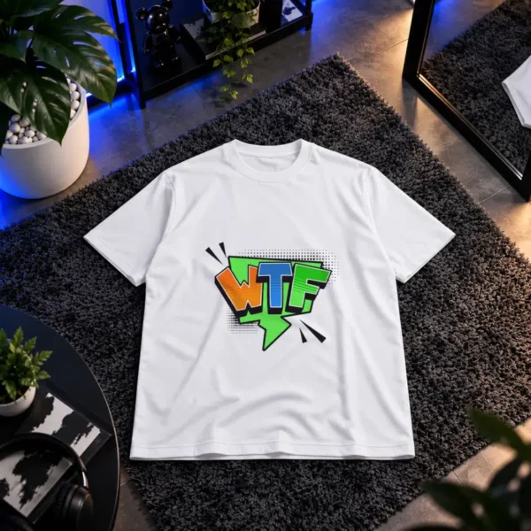 تیشرت نوشته کمیک WTF کد 13161