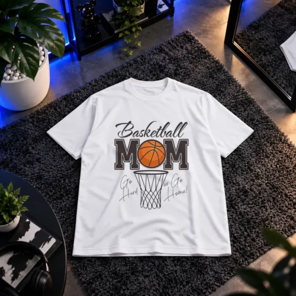 تیشرت مادر بسکتبالی طرح Basketball Mom کد 13194