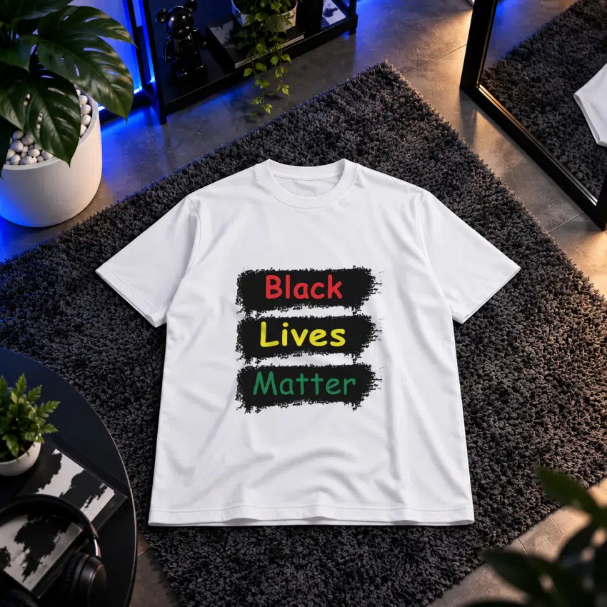 تیشرت نوشته Black Lives Matter کد 13487